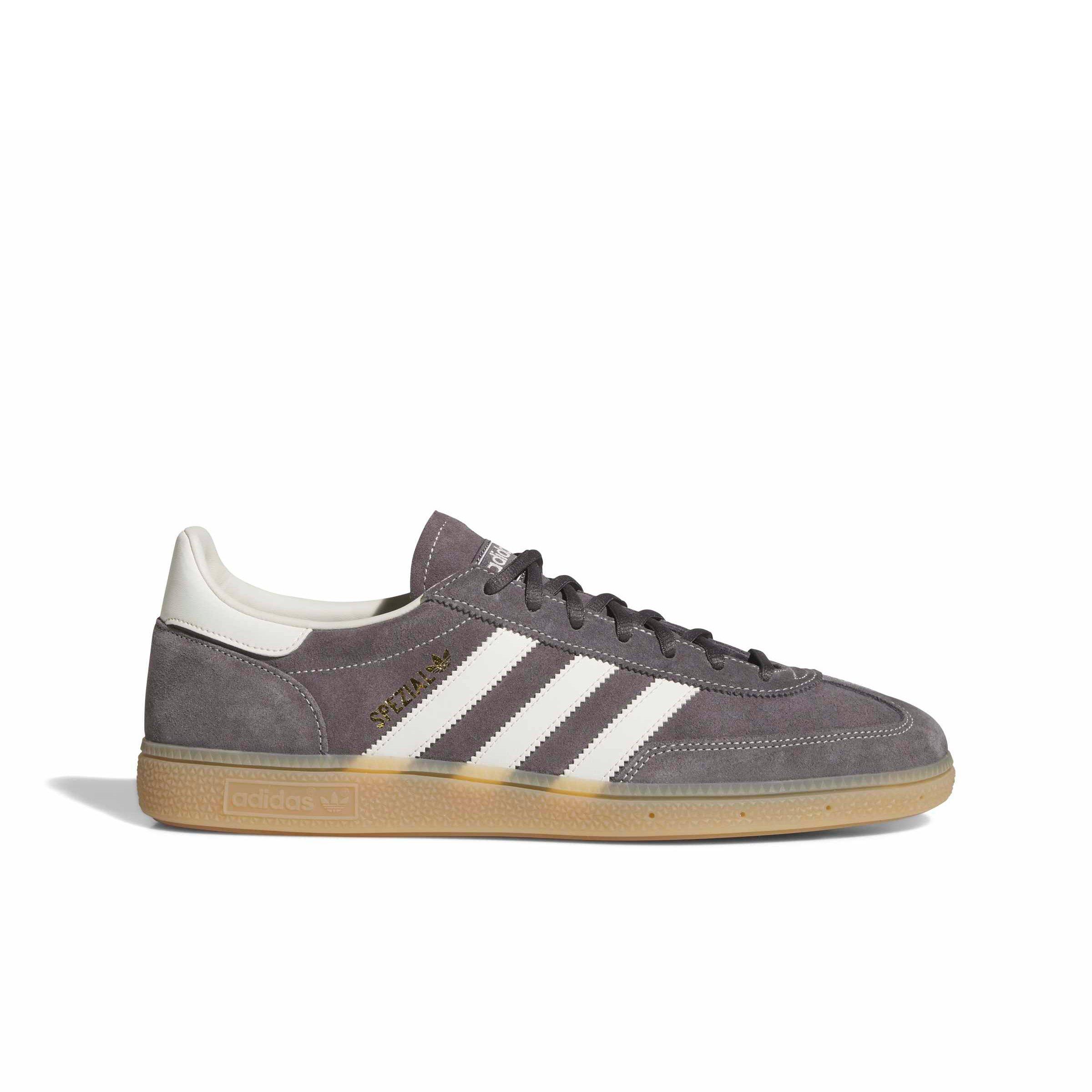 adidas Originals Handball Spezial "Grey Strata/Off White/Gum 4" Men's Shoe - GREY/OFF WHITE/GUM